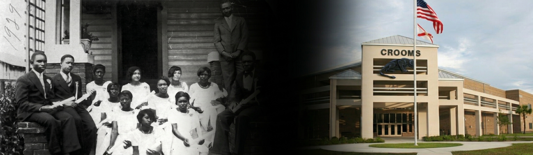 Crooms Academy Centennial Banner